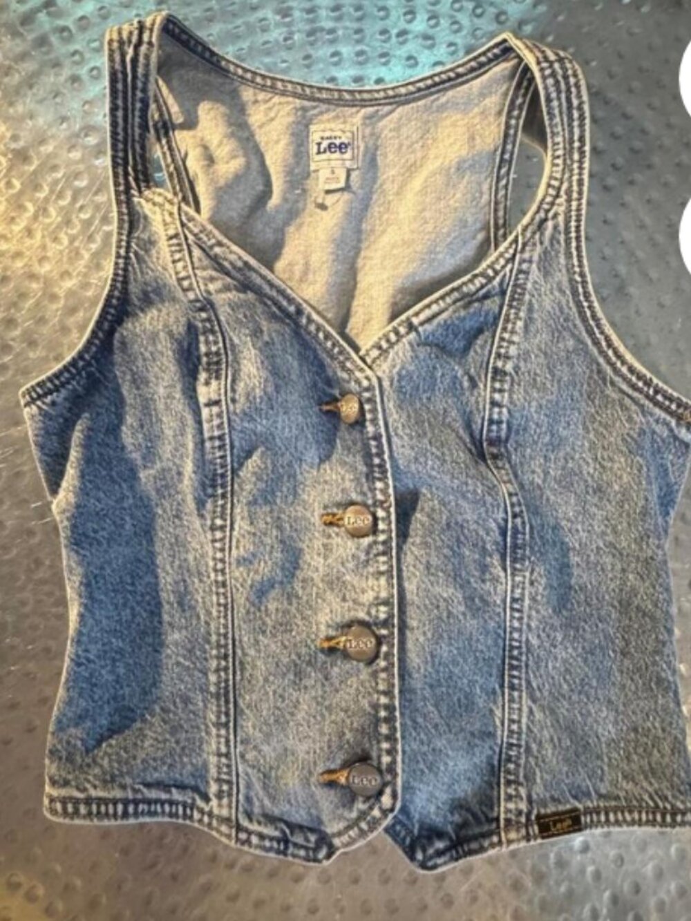 Kacey Lee denim vest